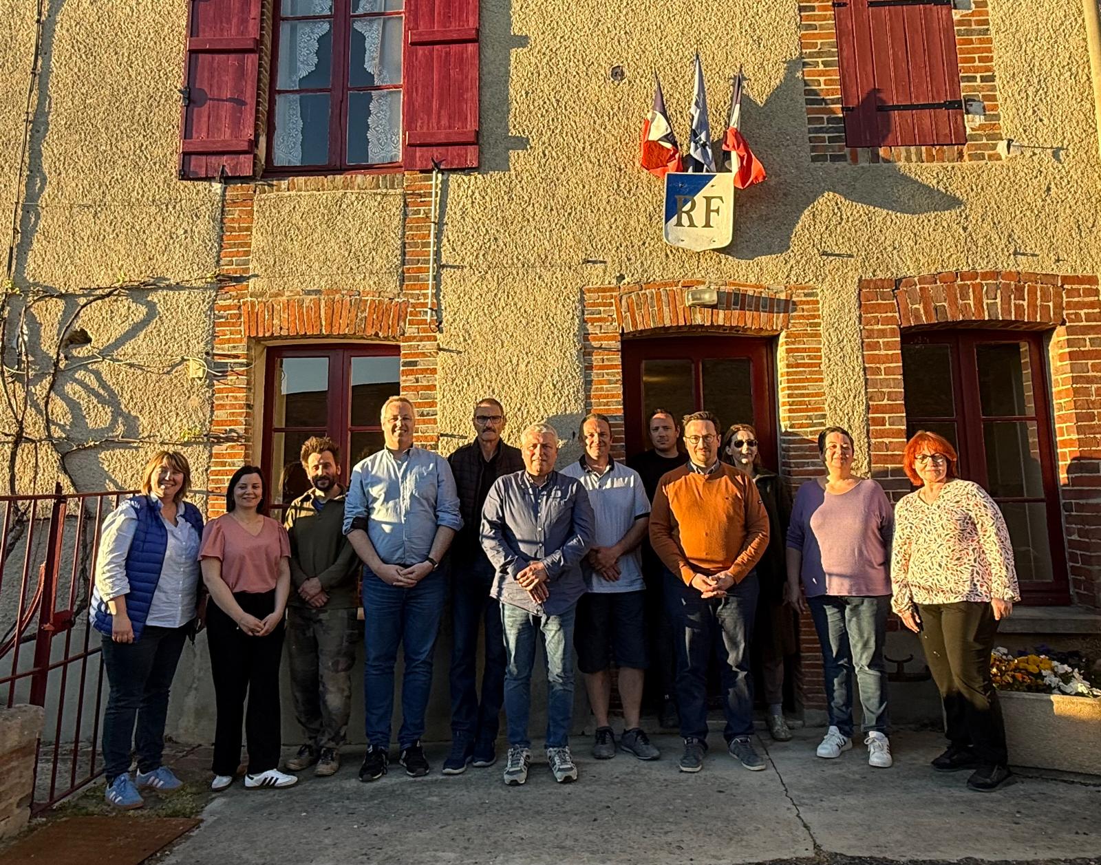 Photo officielle du conseil municipal de Cormoyeux — mandat 2026-2033